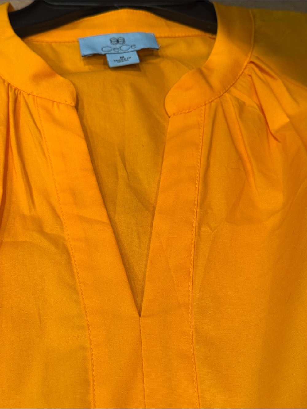 New CeCe Tangerine Sleeveless Dress Coverup M $79! - Picture 5 of 5